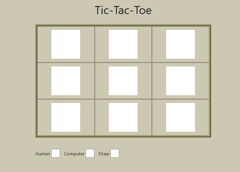 Tic-Tac-Toe game